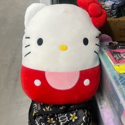 Giant Hello kitty Squishmallow