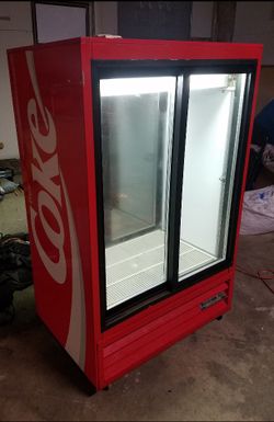 Double Sided Coca-Cola Cooler