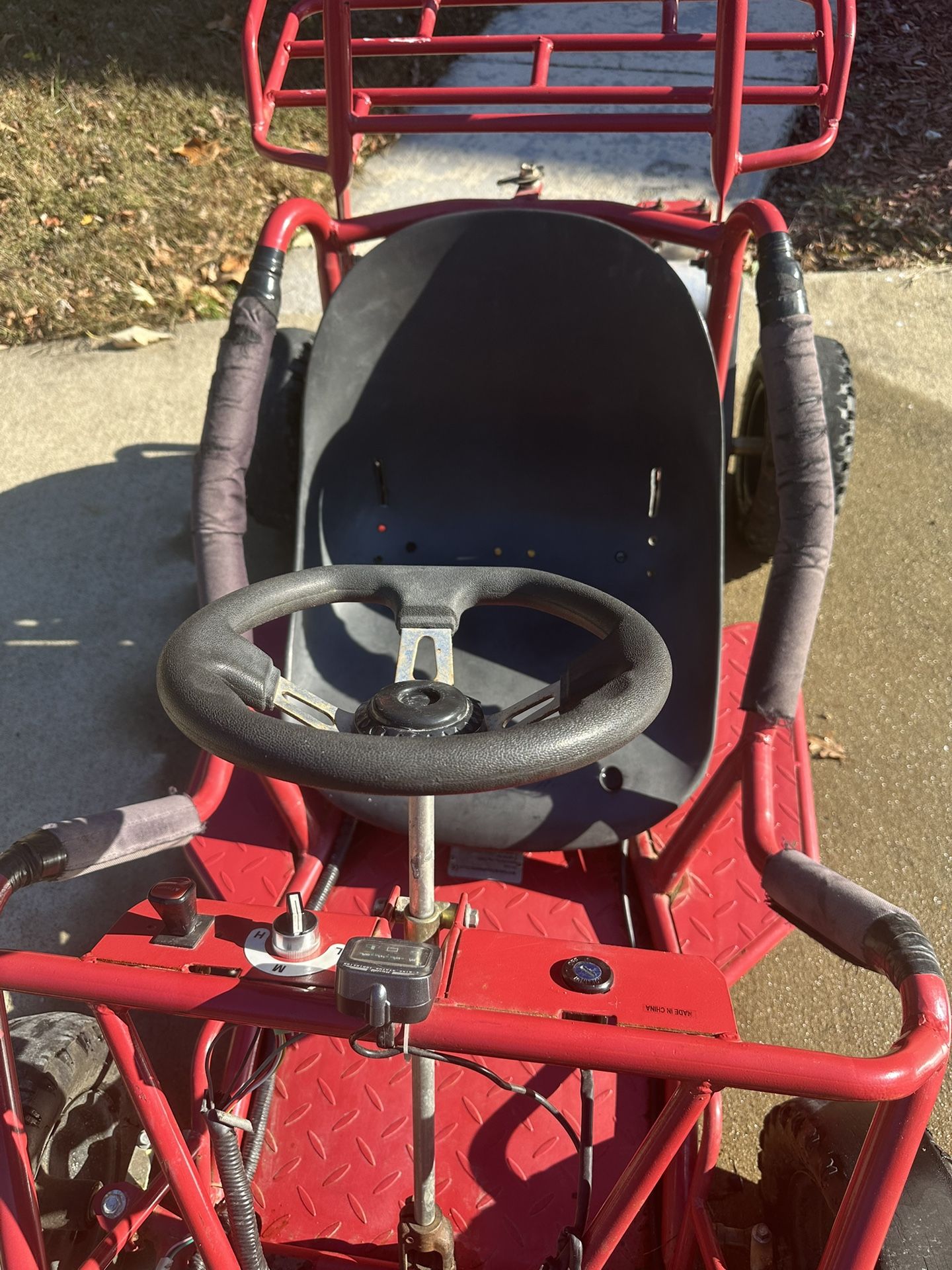 Go kart good condition(comes with a charger)