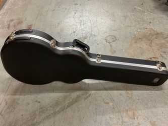 SKB 1SKB-35 Thin Body Semi-Hollow Guitar Case - Black/Red