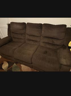 brown couch