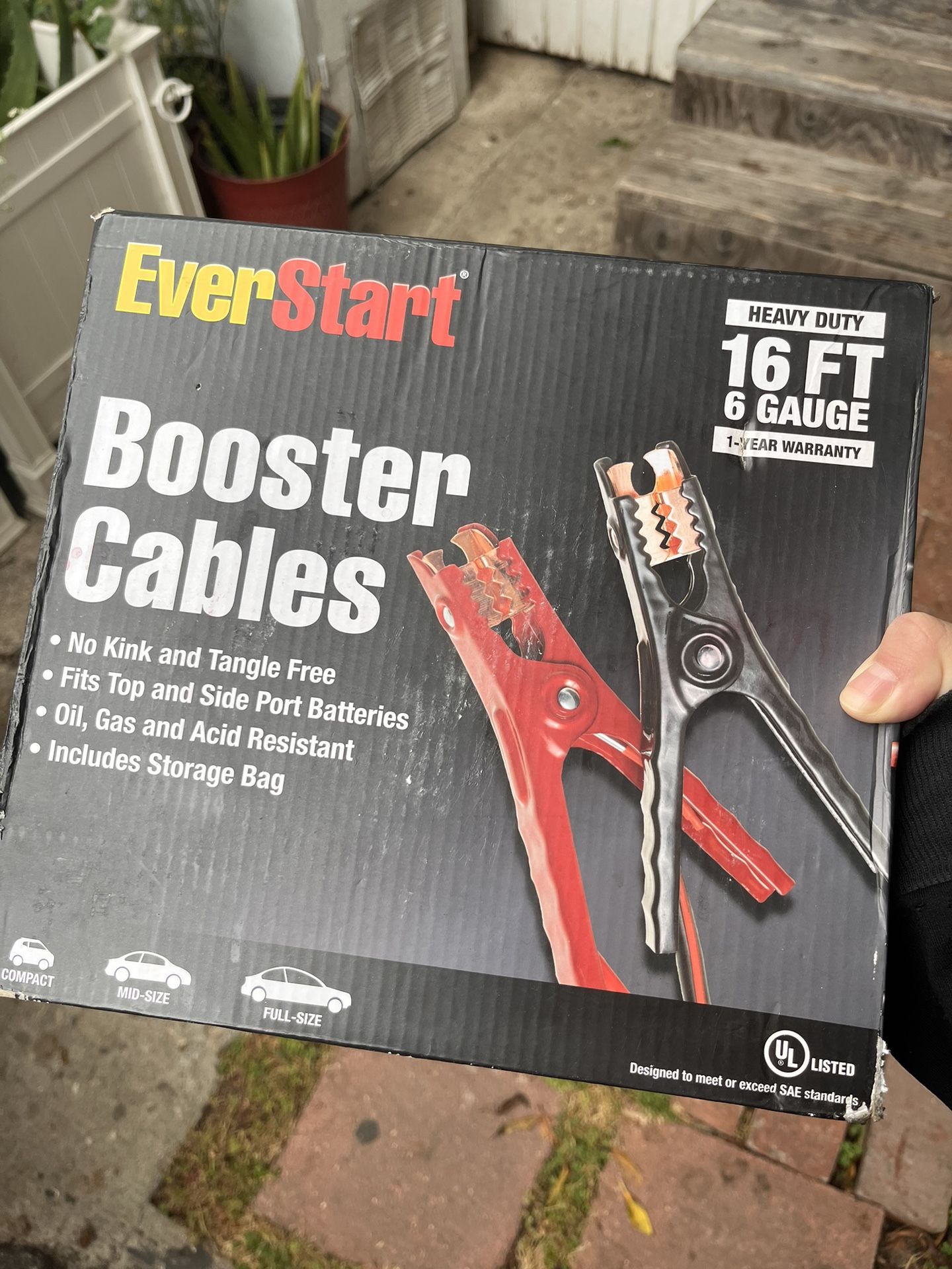 New! Booster Cables