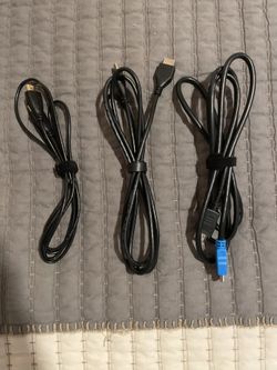 3 HDMI Cables 