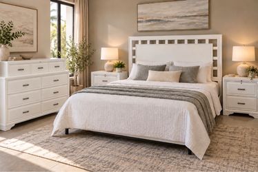 King bedroom set (FREE 24H DELIVERY AND SETUP)