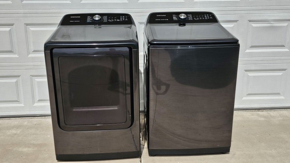 Samsung Washer And Electric Dryer