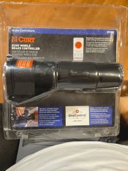 Curt brake controller model #51180 new never used asking 150$
