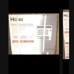 Haier Air Conditioner 6000 Btu, W/remote Control, BRAND NEW IN BOX