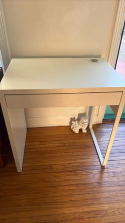 IKEA white computer desk