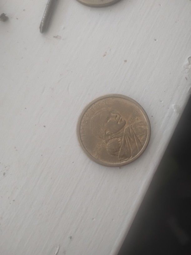 2000p Gold Dollar Error You Can See The Eagle That Eyes The Coloring