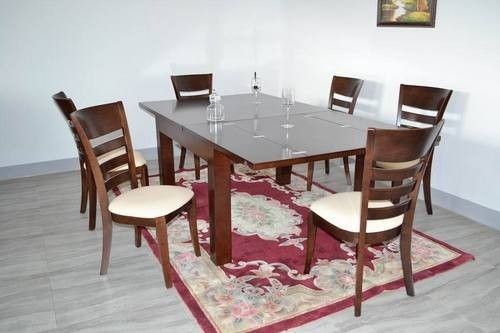 Solid wood dining table + 5 chairs + delivery