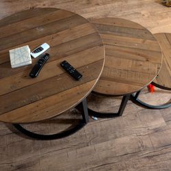 3 Piece Tiered Coffee Table