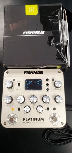 Fishman Platinum Pro EQ Analog Preamp Pedal