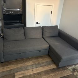 IKEA Friheten Sleeper Sectional Dark Gray Grey