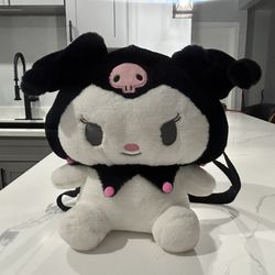 Sanrio Kuromi Plush Backpack 