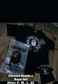 Chrome Hearts x Bape Black Shirt