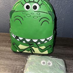 PIXAR Disney T-Rex With Wallet LOUNGEFLY