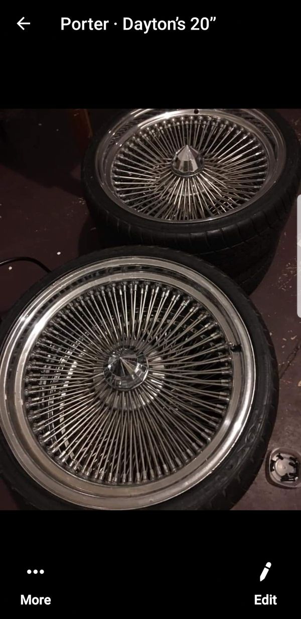 20 inch rims daytons for Sale in Columbus, OH OfferUp