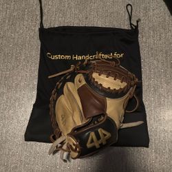 44 Pro Custom Catchers Glove 32.5 Inches Broken In With Bag