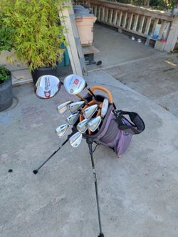 Taylormade Burner & Rac CGB Golf Club Set Right Handed. Golf Bag included