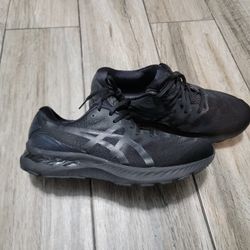 Asics 12.5 Gel Animbus 23 Triple Black Running Walking