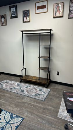 Shoes And Clothes Hanging Rack Furniture 