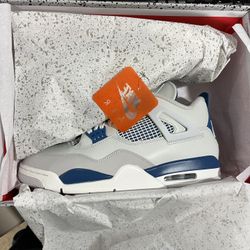 Jordan Retro 4 Military Blue Size 10.5