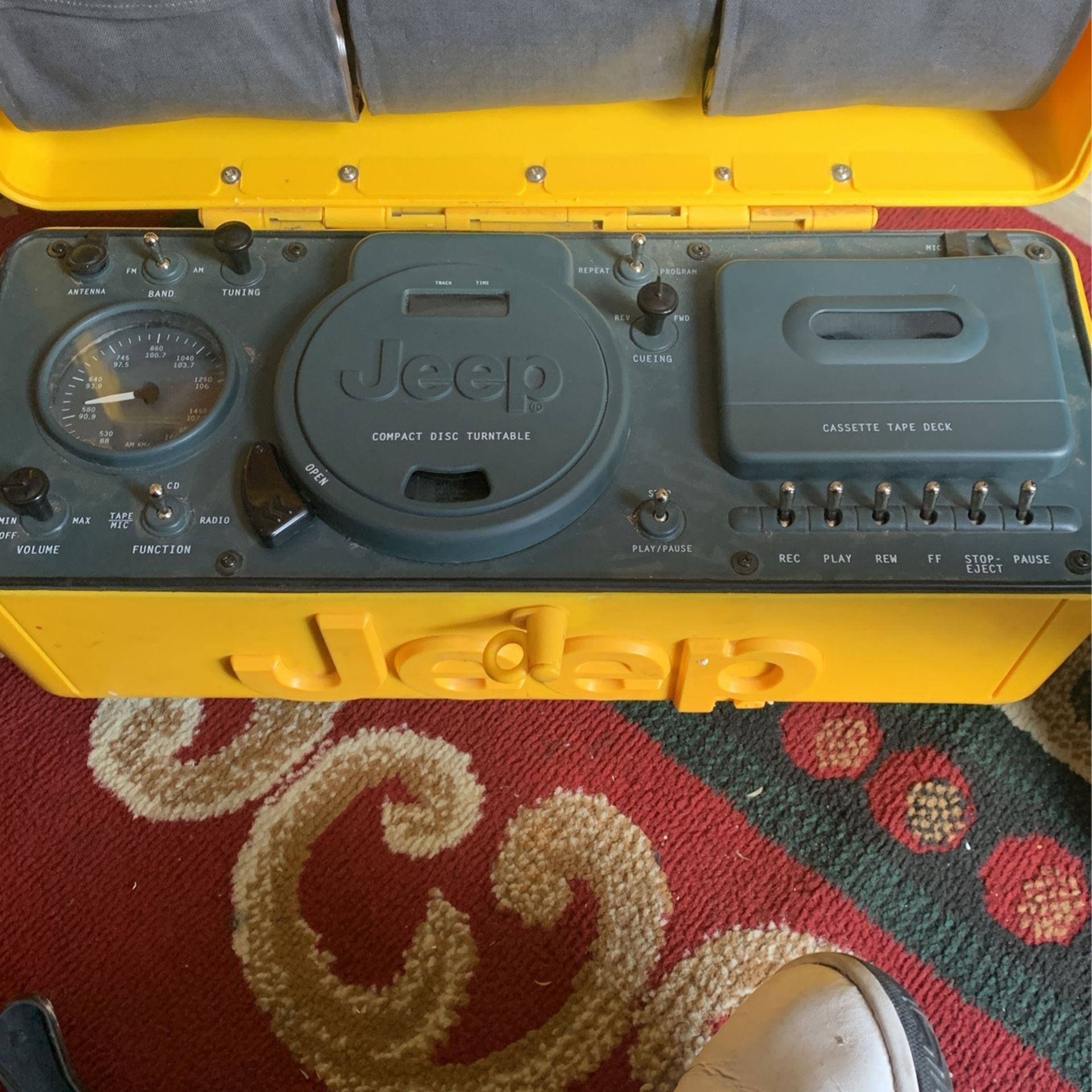 鬼レア BOOMBOX JEEP ラジカセ TELEMANIA WPSS-1A