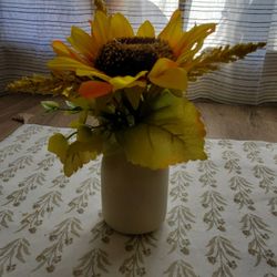 Sunflower Vase