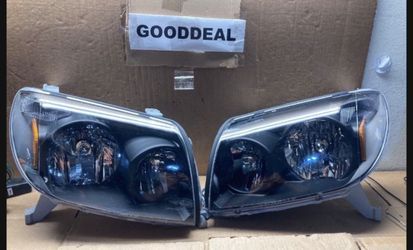 Oh43 Fit 06-09 Toyota 4 Runner Headlight Pair Lights Lamp