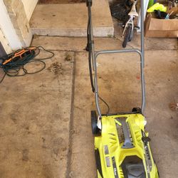 Ryobi Rechargable Lawn Mower