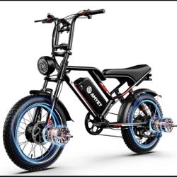 S8 Peak 3000W Dual Motor AWD Electric Bike for Adults 48V 25Ah Ebike 33MPH Electric Bicycles 75+ Miles Max Range Hydraulic Disc Brake Full Suspension 