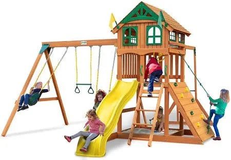 Gorilla Outdoor Swingset Playset. Never Used Open Box. Mint Condition