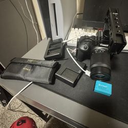 Canon R10 & 55-210 w/ accessorizes 