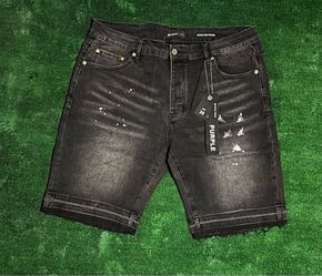 Purple Jean shorts