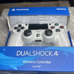 White PS4 Remote Controll