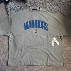 men’s essentials warriors oversize tee
