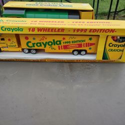 Crayola Banks with Crayons