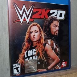 PS4 WwE 2K 2020