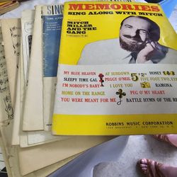 Antique Sheet Music