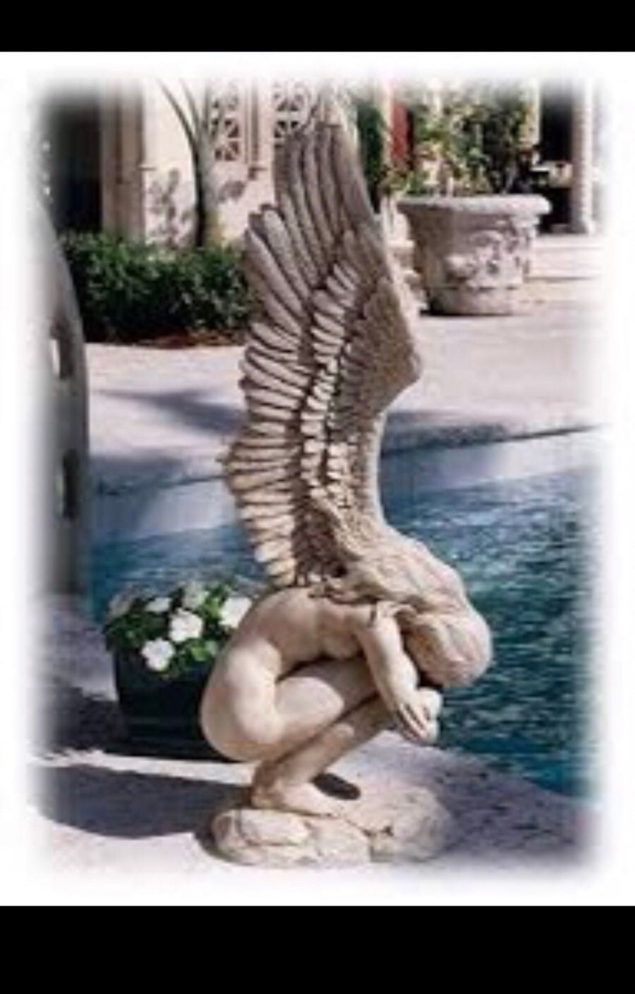 Remembrance and Redemption Angel Statue: Large