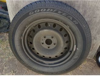 Goodyear Tire on Steel Rim
