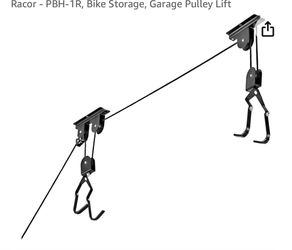 Racor Pro - PBH-1R, Bike Storage, Garage Pulley Lift
