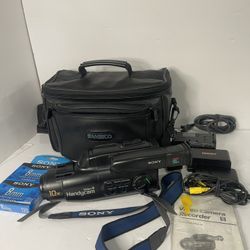 Sony CCD-FX330 8mm Camcorder Video camera, tested, great for copying editing