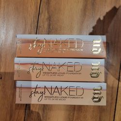 Urban Decay Stay Naked 24 hour foundation at a discounted price! Great deal!!