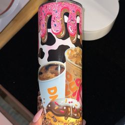 Personalized Dunkin’ Donuts tumbler 