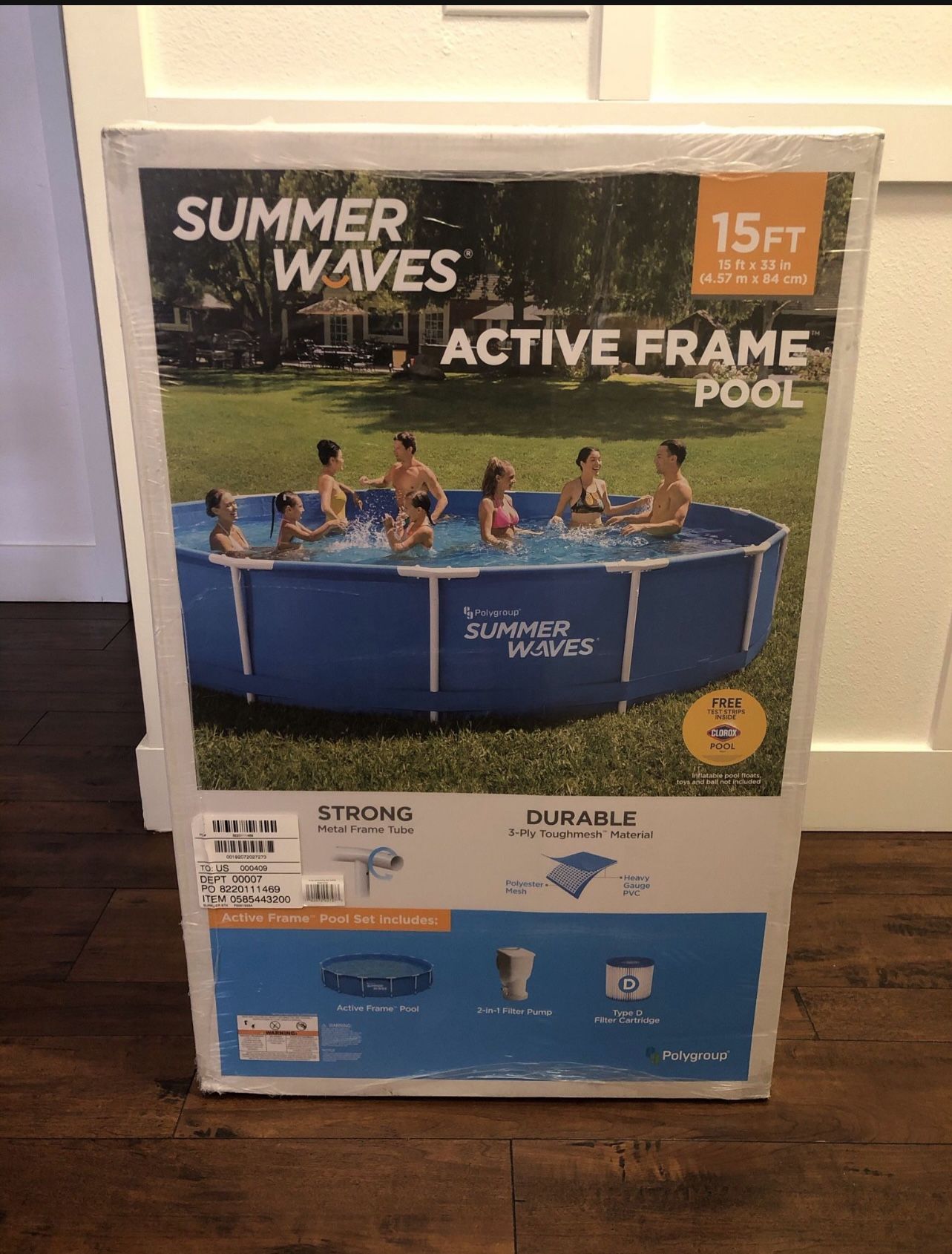 Summer Waves 15 Ft Pool