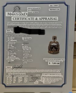 Diamond Gold Crown Costume 