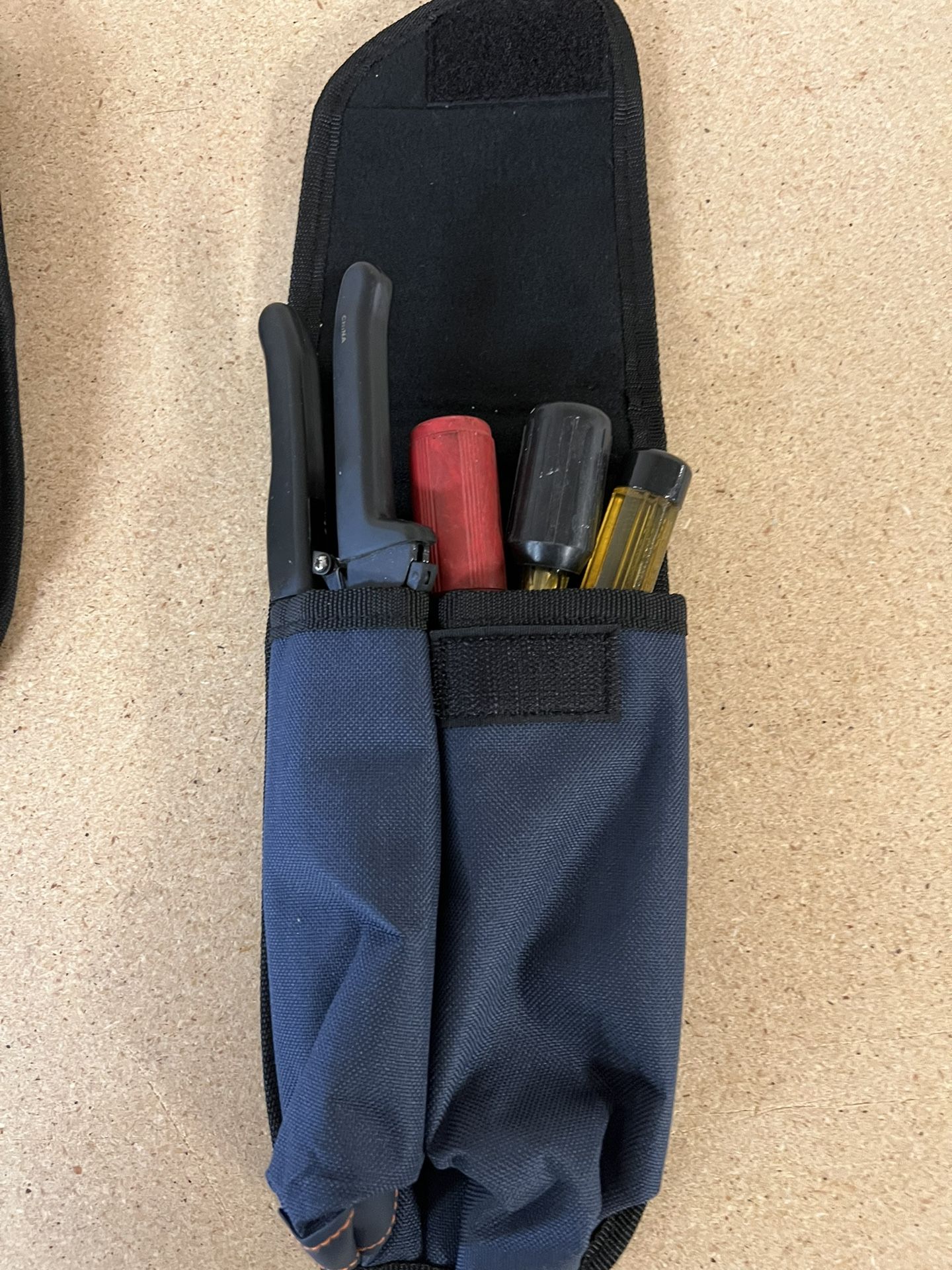 Small Nylon Heavy Duty Multipurpose Tool Belt Pouch Organizer/ Flashlight , Hand Tools, Etc. / 2 Pouch’s For $ 4.00