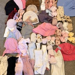 Baby Hats Bows And Tights