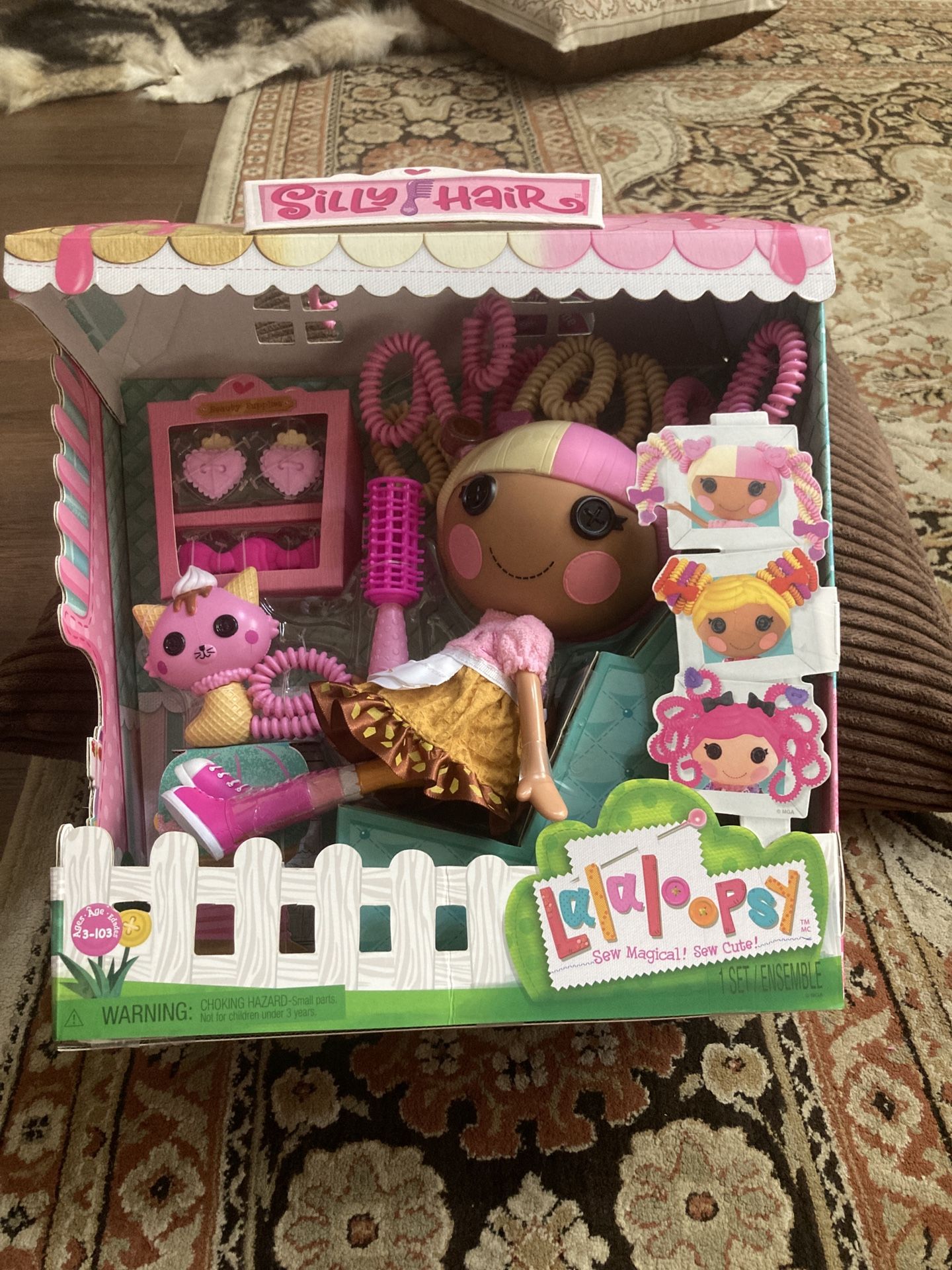 Lalaloopsy Scoops Wafflecone Silly Hair Doll